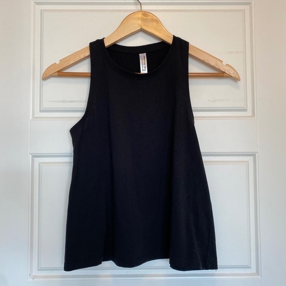 Kyodan Crew Neck Sleeveless Tank Top - Black - Picture 2 of 6